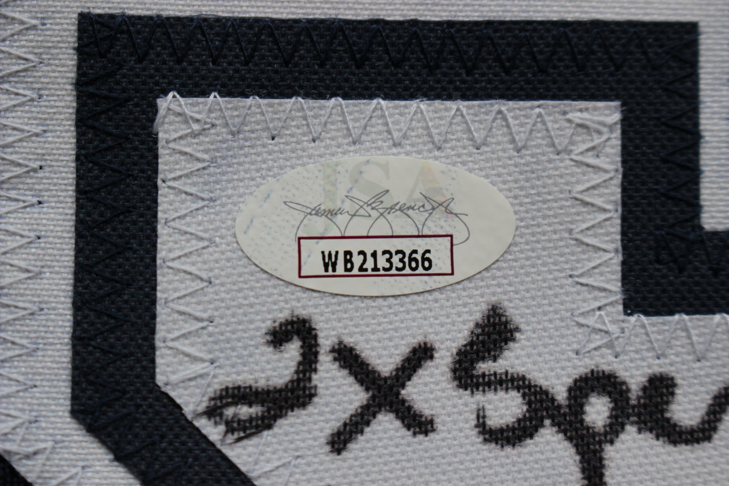 KENNETH KENNY GANT DALLAS COWBOYS SIGNED ROAD JERSEY Medium w/INSCs JSA COA