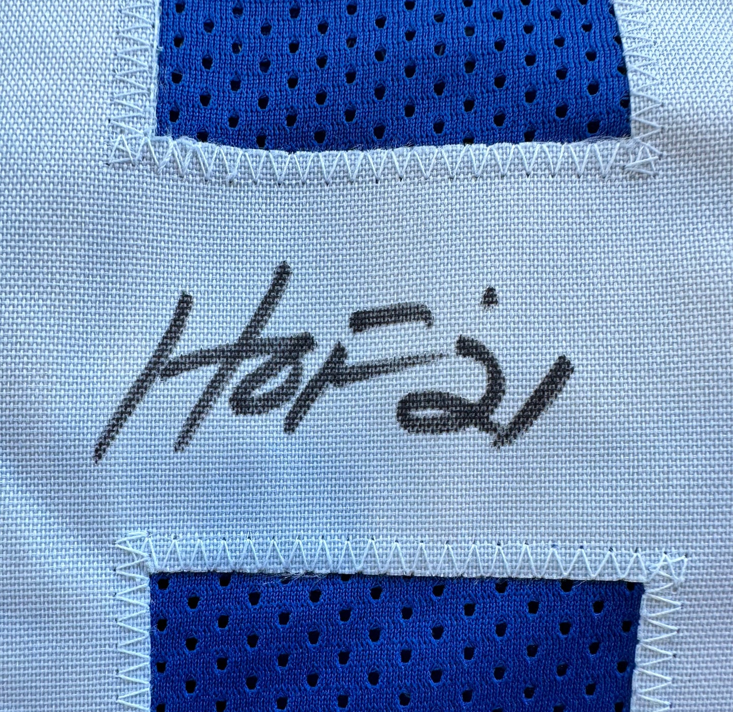 DREW PEARSON DALLAS COWBOYS SIGNED TB JERSEY w/HOF 21 INSCRIPTION L BAS