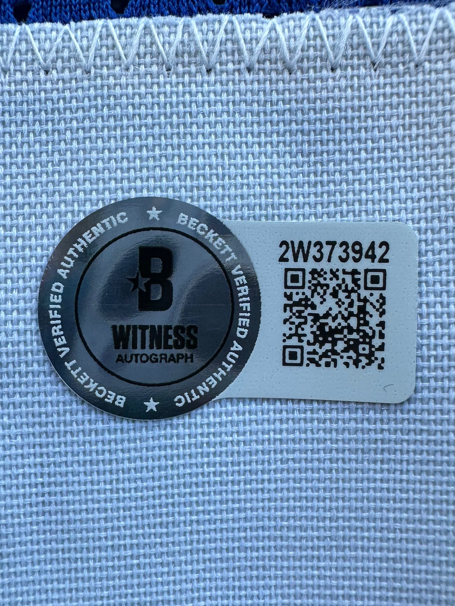 DREW PEARSON DALLAS COWBOYS SIGNED TB JERSEY w/HOF 21 INSCRIPTION L BAS