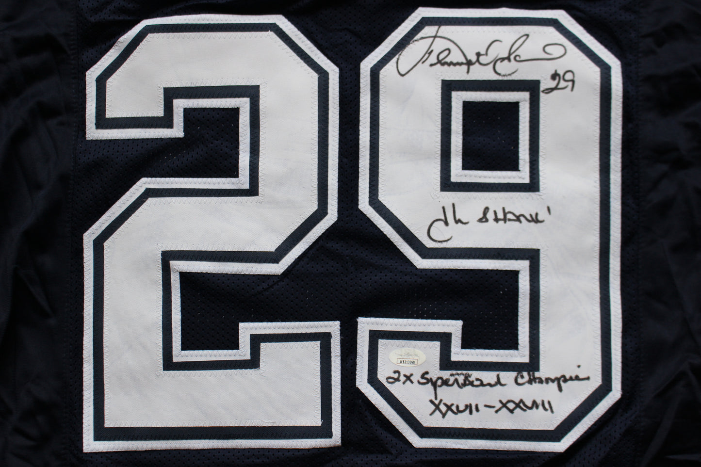 KENNETH KENNY GANT DALLAS COWBOYS SIGNED ROAD JERSEY Medium w/INSCs JSA COA