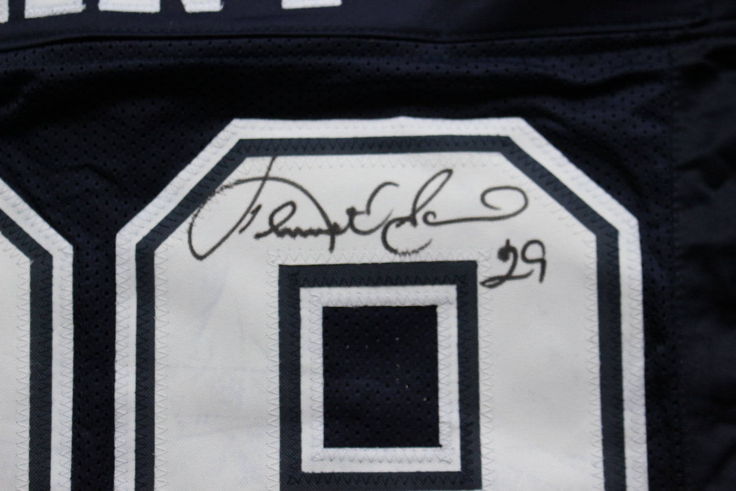 KENNETH KENNY GANT DALLAS COWBOYS SIGNED ROAD JERSEY Medium w/INSCs JSA COA