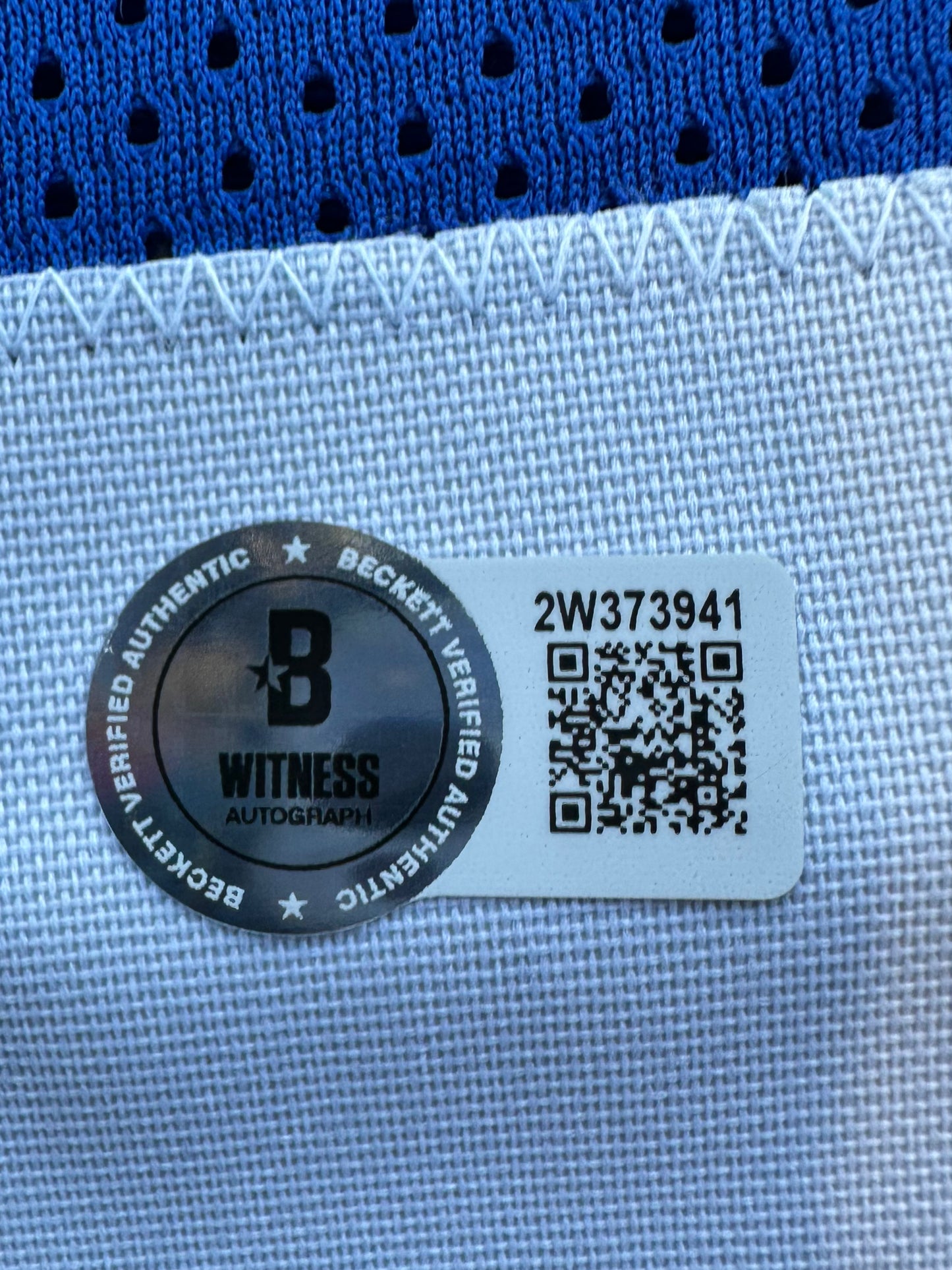 DREW PEARSON DALLAS COWBOYS SIGNED TB JERSEY w/HOF 21 INSCRIPTION L BAS