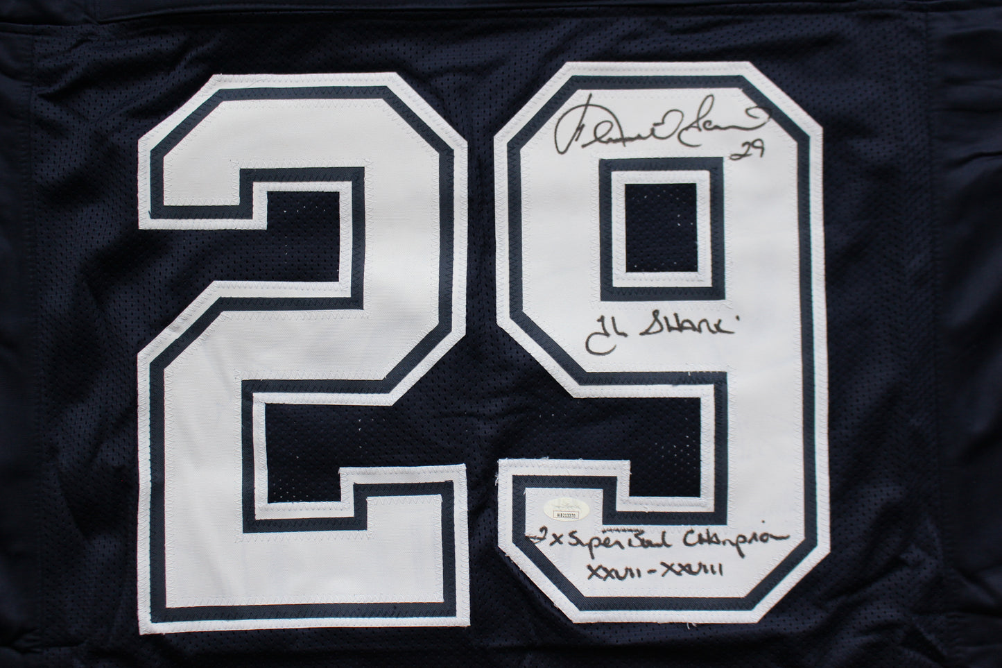 KENNETH KENNY GANT DALLAS COWBOYS SIGNED ROAD JERSEY 3XL w/INSCs JSA COA