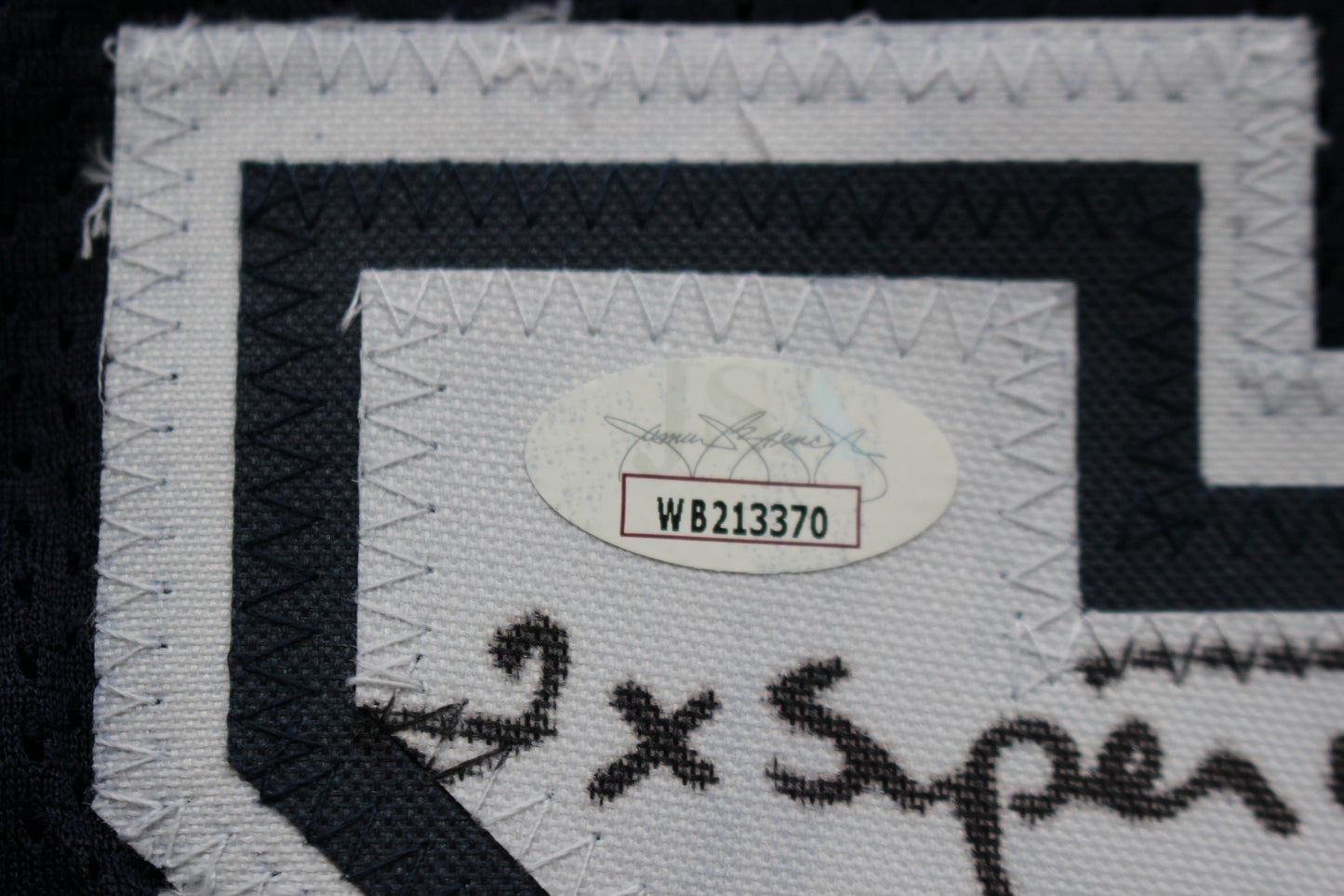 KENNETH KENNY GANT DALLAS COWBOYS SIGNED ROAD JERSEY 3XL w/INSCs JSA COA