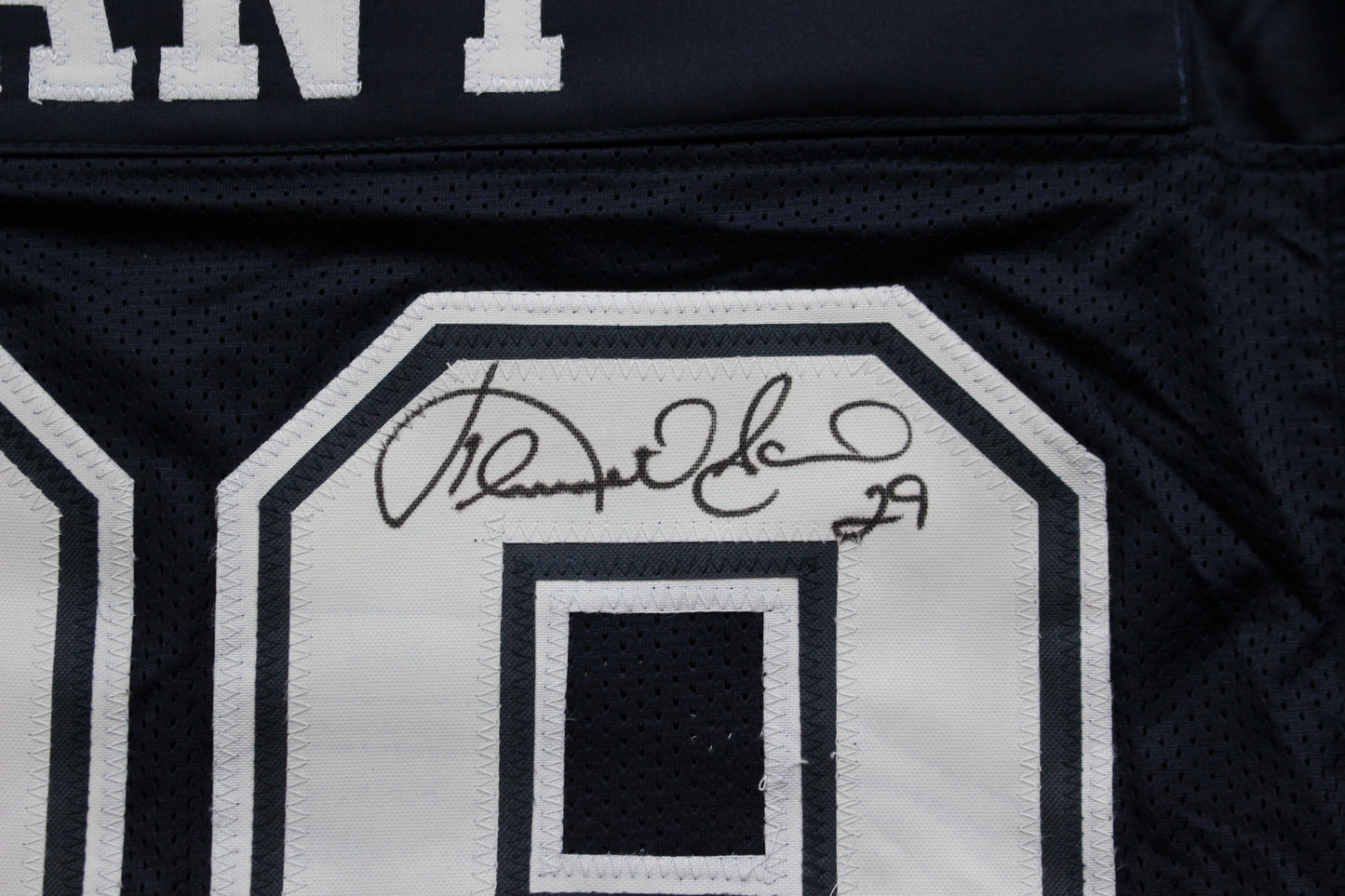 KENNETH KENNY GANT DALLAS COWBOYS SIGNED ROAD JERSEY 3XL w/INSCs JSA COA