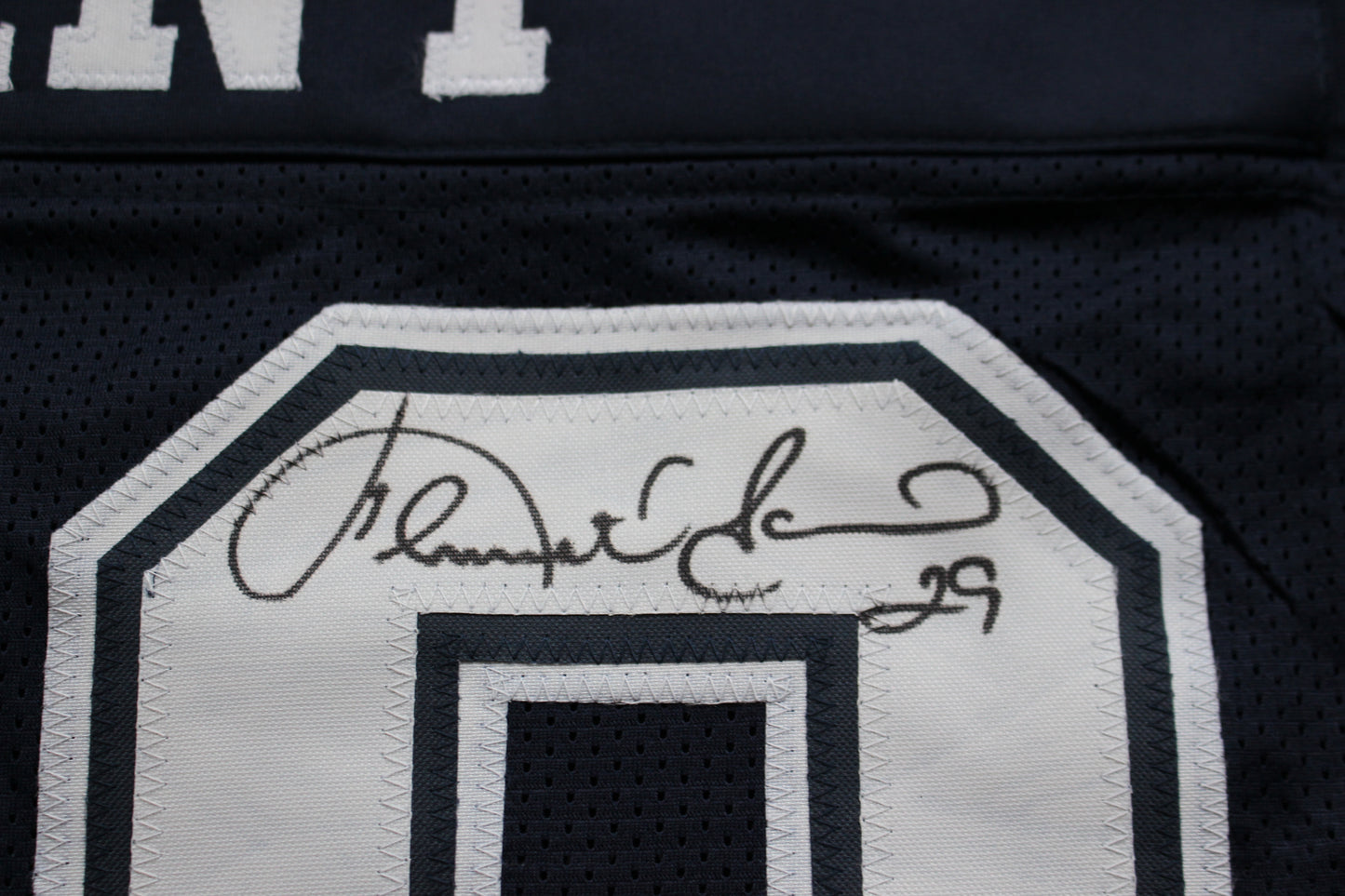 KENNETH KENNY GANT DALLAS COWBOYS SIGNED ROAD JERSEY 3XL w/INSCs JSA COA