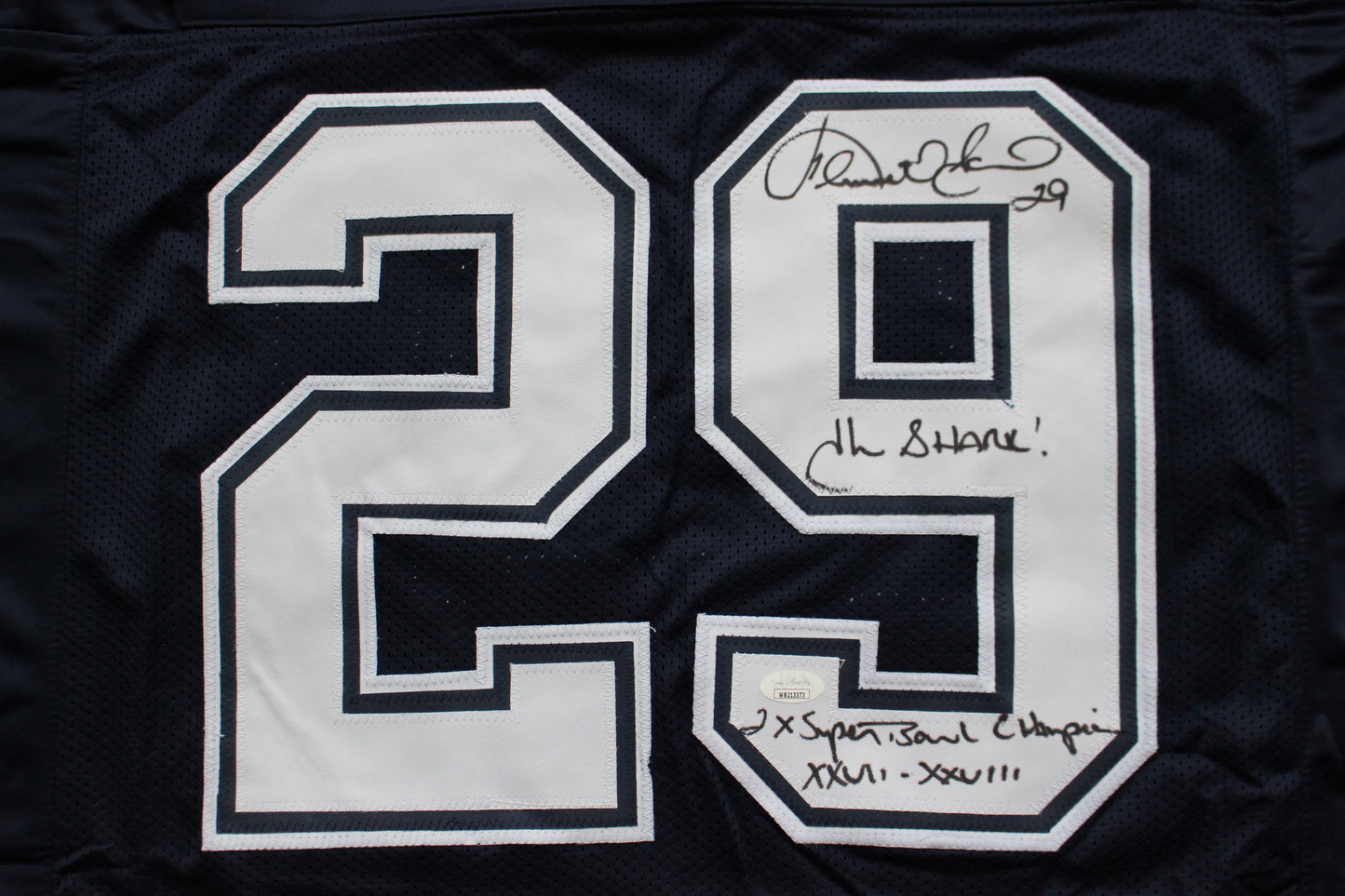 KENNETH KENNY GANT DALLAS COWBOYS SIGNED ROAD JERSEY 3XL w/INSCs JSA COA