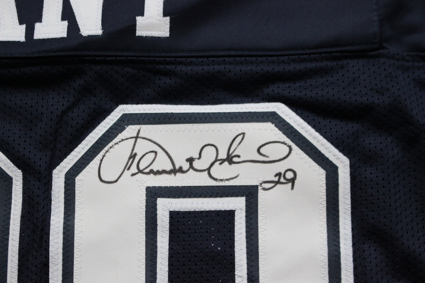 KENNETH KENNY GANT DALLAS COWBOYS SIGNED ROAD JERSEY 3XL w/INSCs JSA COA
