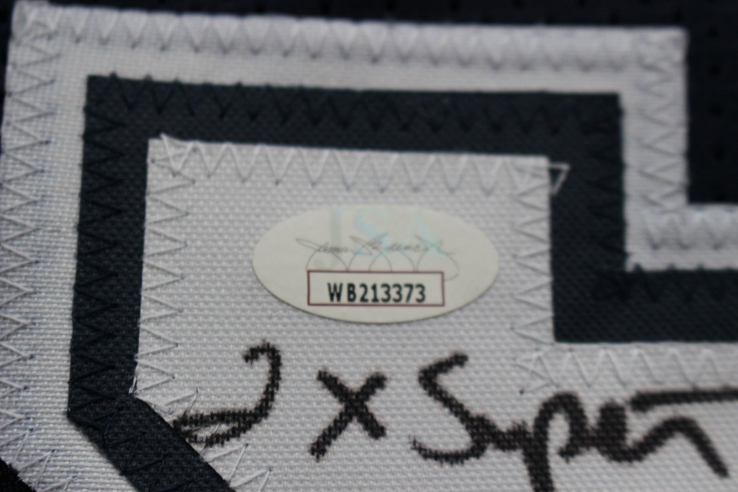 KENNETH KENNY GANT DALLAS COWBOYS SIGNED ROAD JERSEY 3XL w/INSCs JSA COA