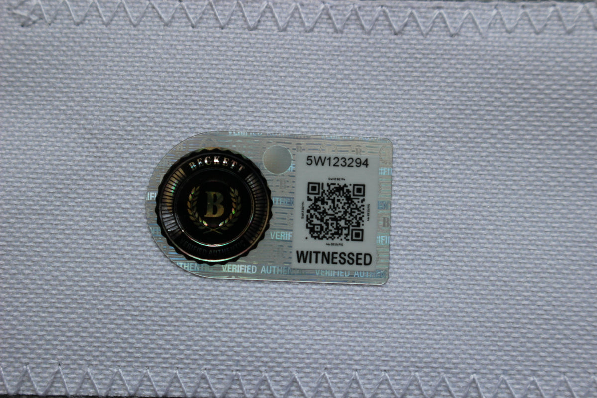 LARRY BROWN TCU HORNED FROGS SIGNED JERSEY Dallas Cowboys BAS