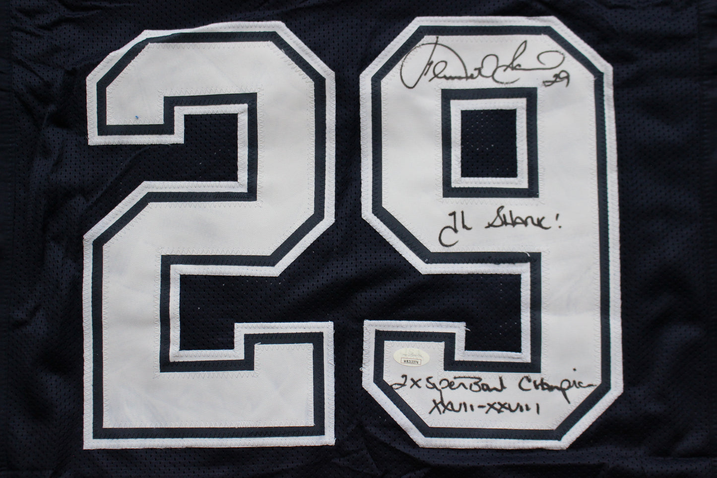 KENNETH KENNY GANT DALLAS COWBOYS SIGNED ROAD JERSEY 3XL w/INSCs JSA COA