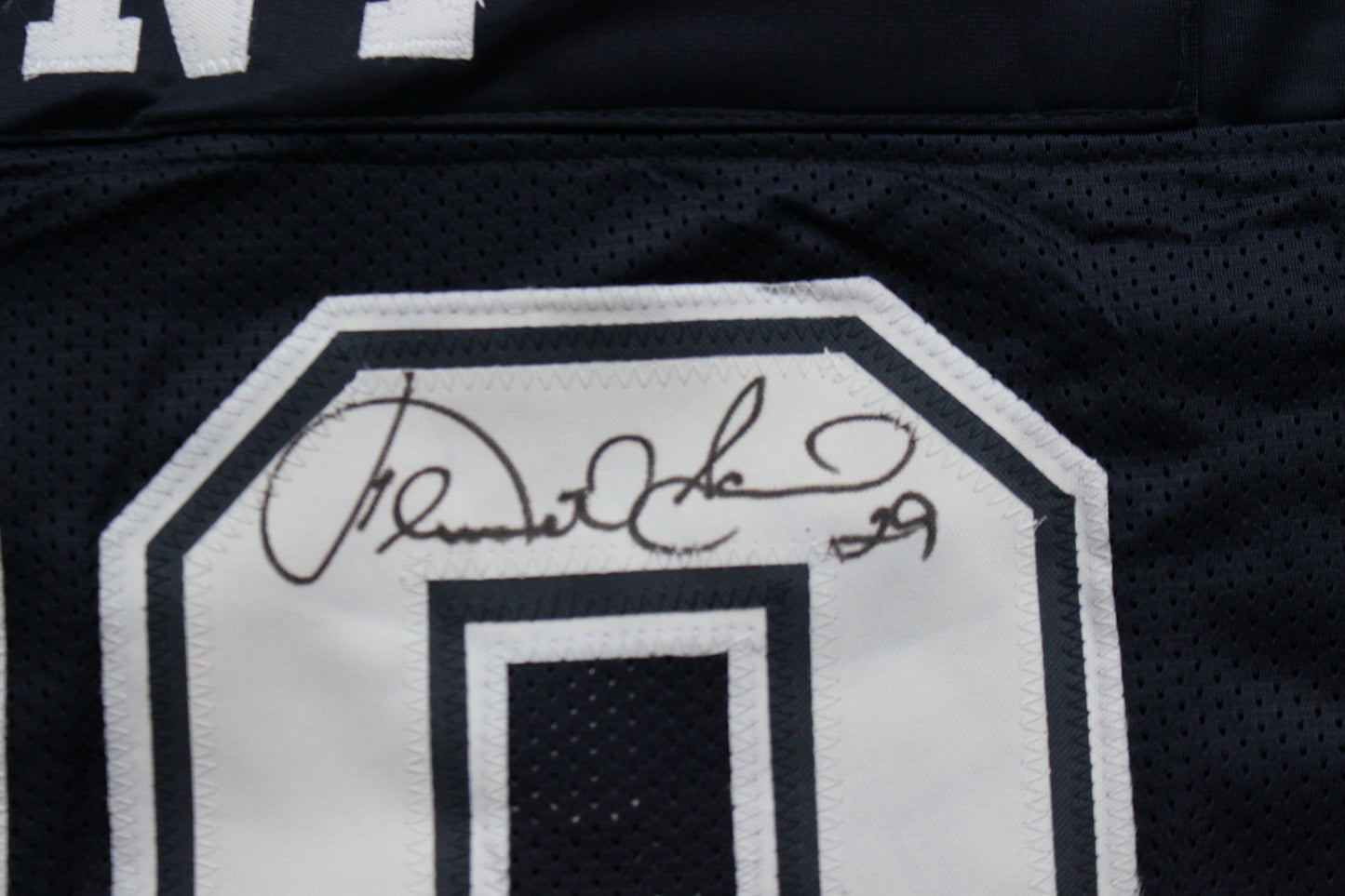 KENNETH KENNY GANT DALLAS COWBOYS SIGNED ROAD JERSEY 3XL w/INSCs JSA COA