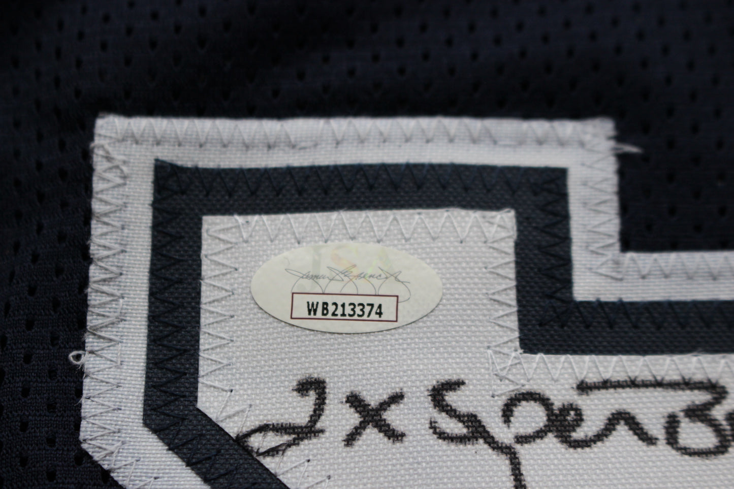 KENNETH KENNY GANT DALLAS COWBOYS SIGNED ROAD JERSEY 3XL w/INSCs JSA COA