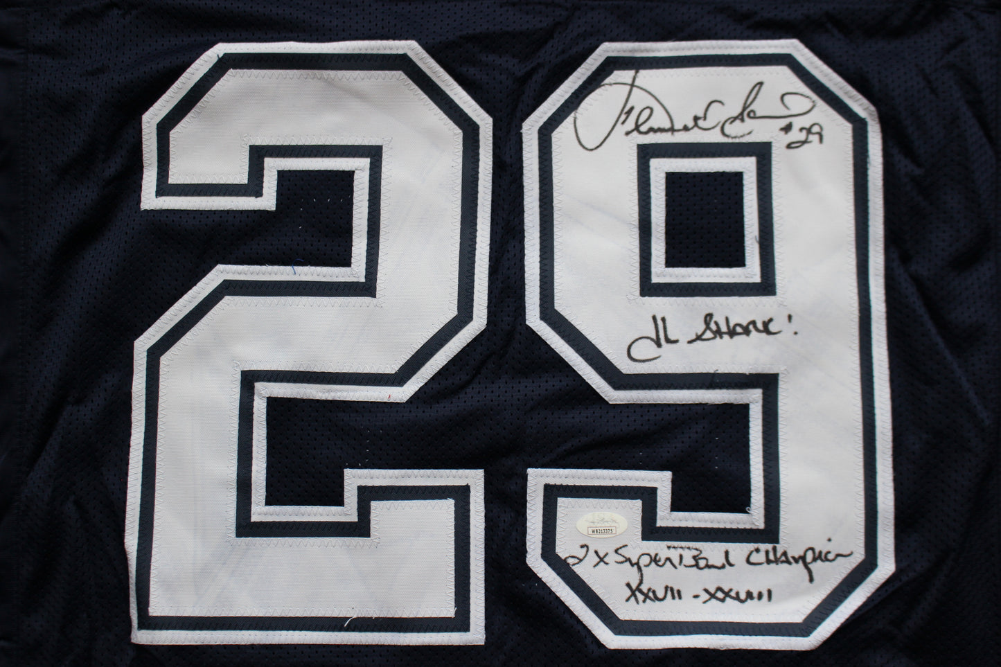KENNETH KENNY GANT DALLAS COWBOYS SIGNED ROAD JERSEY 3XL w/INSCs JSA COA