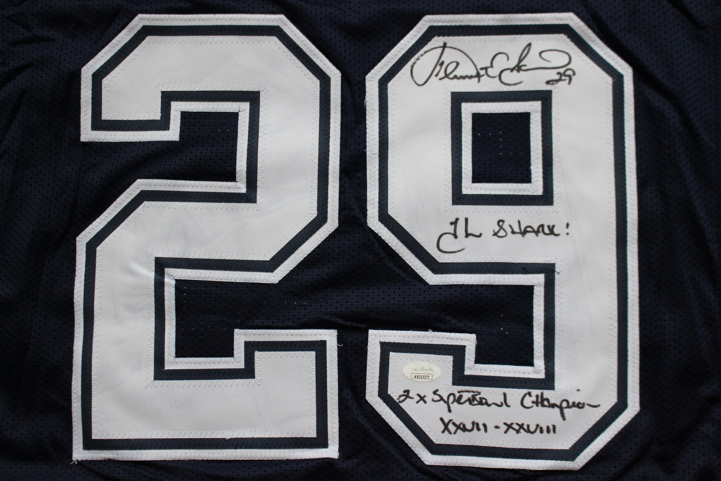 KENNETH KENNY GANT DALLAS COWBOYS SIGNED ROAD JERSEY 3XL w/INSCs JSA COA