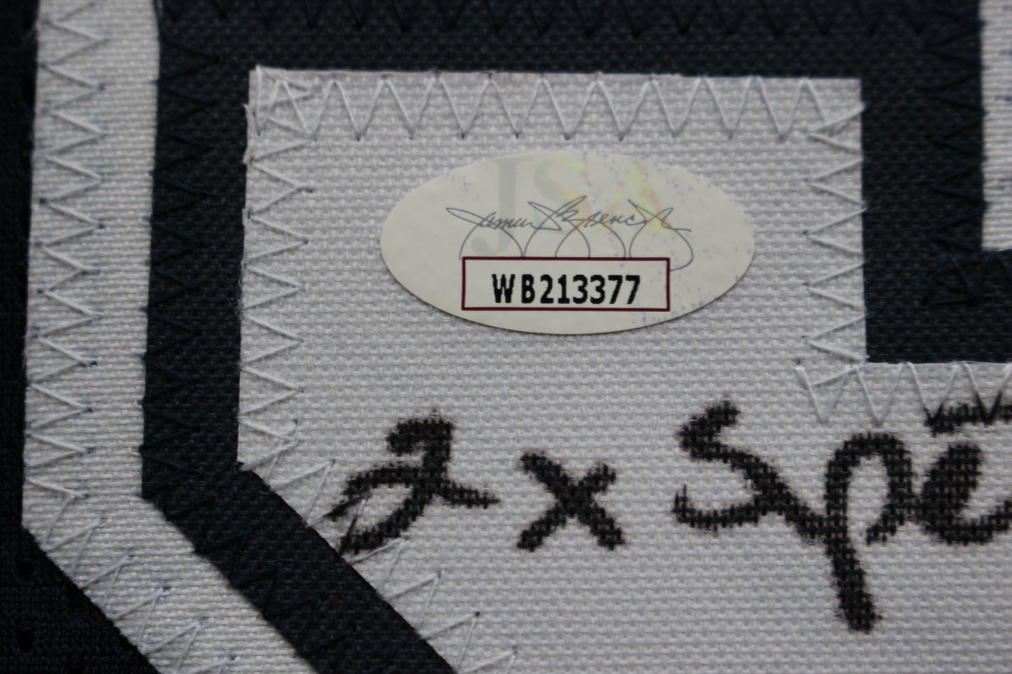 KENNETH KENNY GANT DALLAS COWBOYS SIGNED ROAD JERSEY 3XL w/INSCs JSA COA