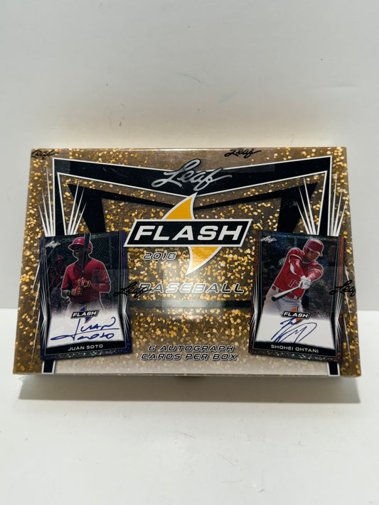 2018 Leaf Flash Baseball Hobby Box