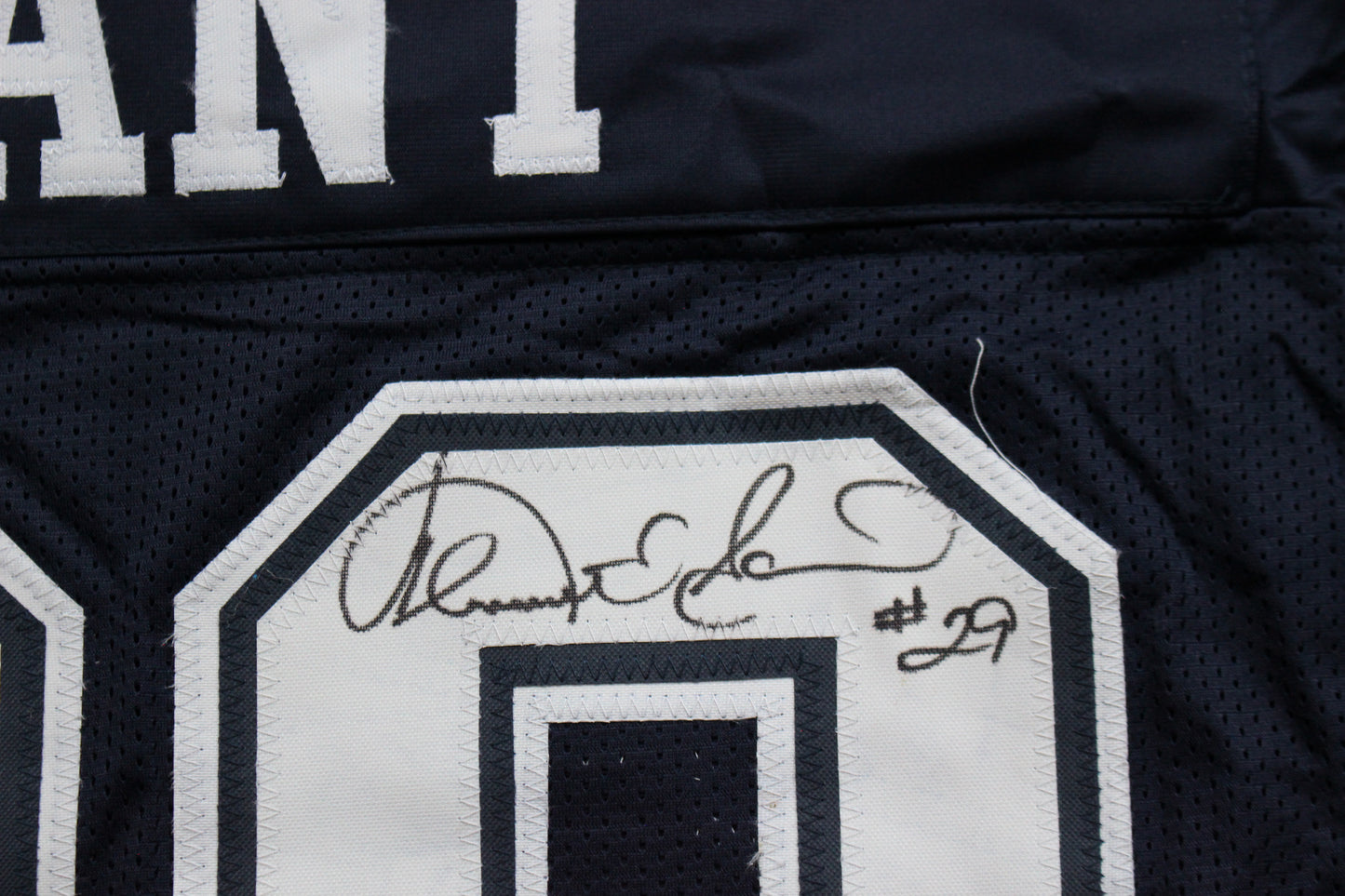 KENNETH KENNY GANT DALLAS COWBOYS SIGNED ROAD JERSEY 3XL w/INSCs JSA COA