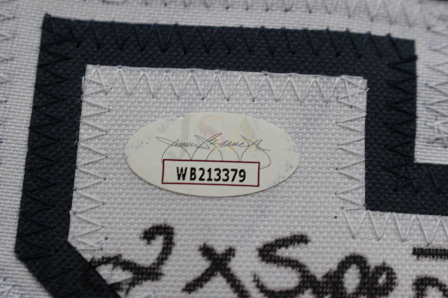 KENNETH KENNY GANT DALLAS COWBOYS SIGNED ROAD JERSEY 3XL w/INSCs JSA COA