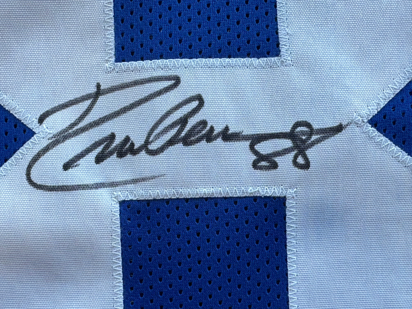 DREW PEARSON DALLAS COWBOYS SIGNED TB JERSEY w/HOF 21 INSCRIPTION 3XL BAS
