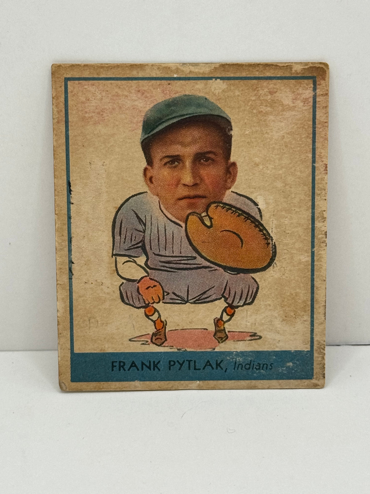 1938 Goudey #245 Frank Pytlak Indians – Dallas Card Show