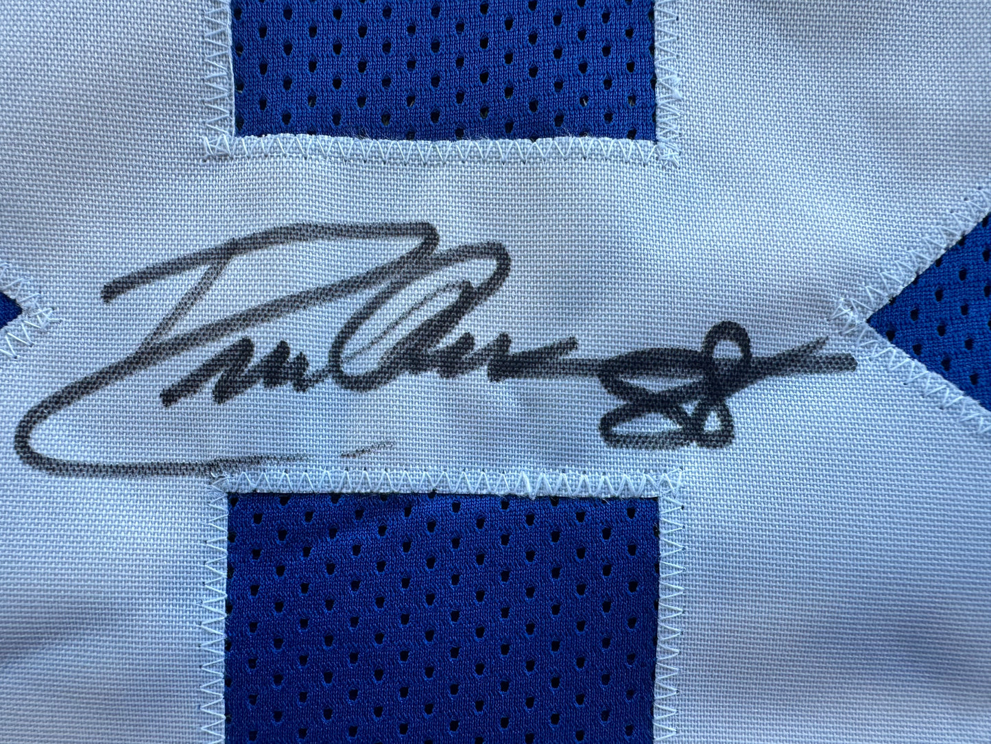 DREW PEARSON DALLAS COWBOYS SIGNED TB JERSEY w/HOF 21 INSCRIPTION 3XL BAS