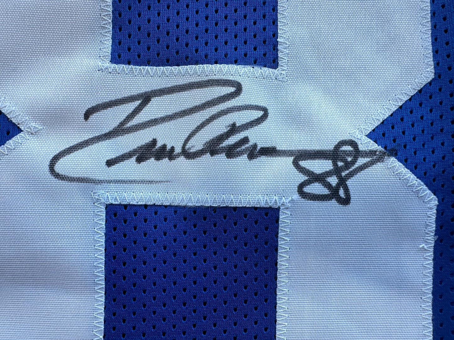 DREW PEARSON DALLAS COWBOYS SIGNED TB JERSEY w/HOF 21 INSCRIPTION 3XL BAS