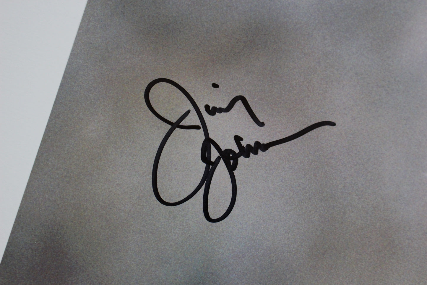 JIMMY JOHNSON DALLAS COWBOYS SIGNED HeadSet 16x20 PHOTO BAS COA
