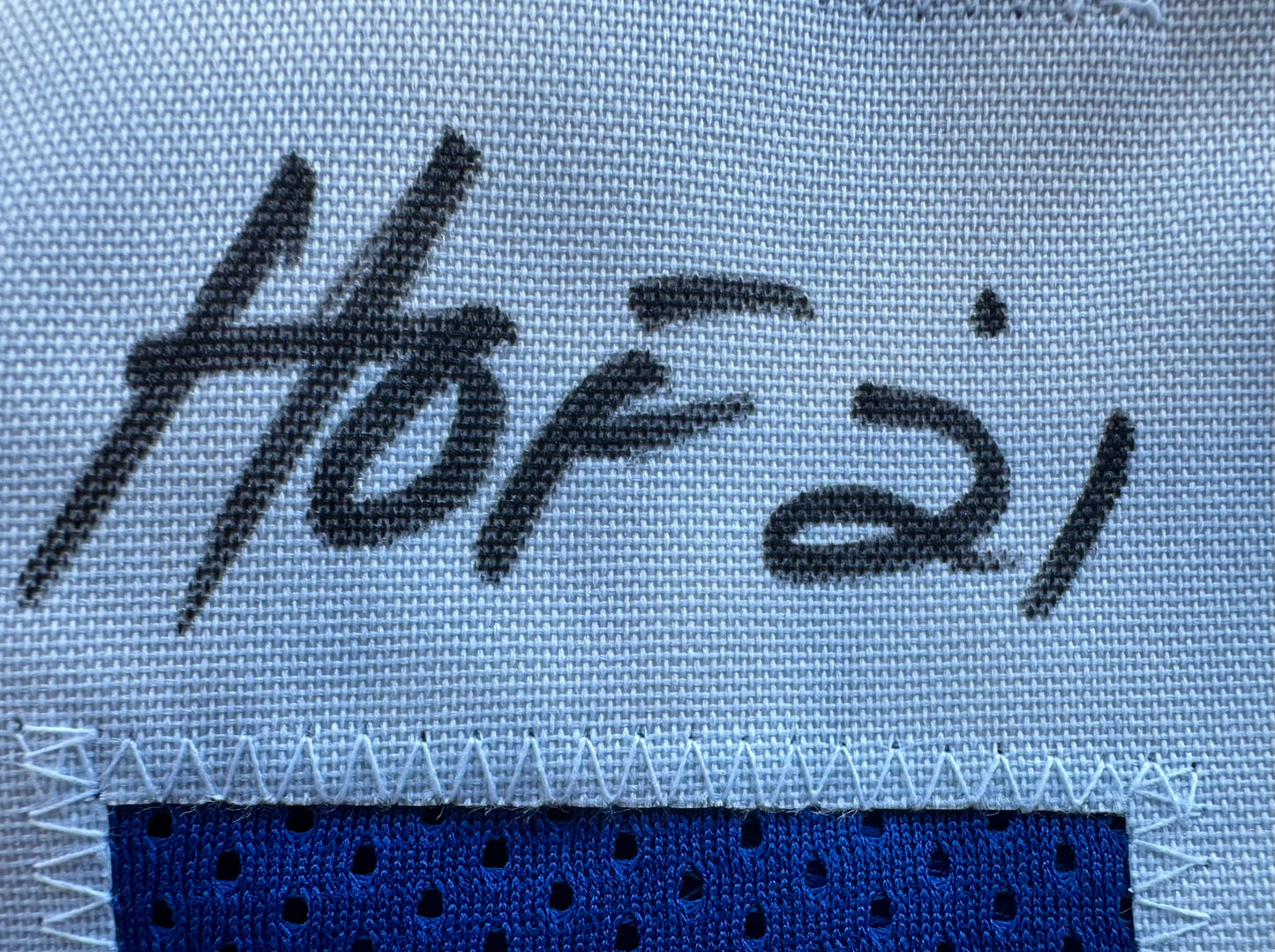 DREW PEARSON DALLAS COWBOYS SIGNED TB JERSEY w/HOF 21 INSCRIPTION 2XL BAS