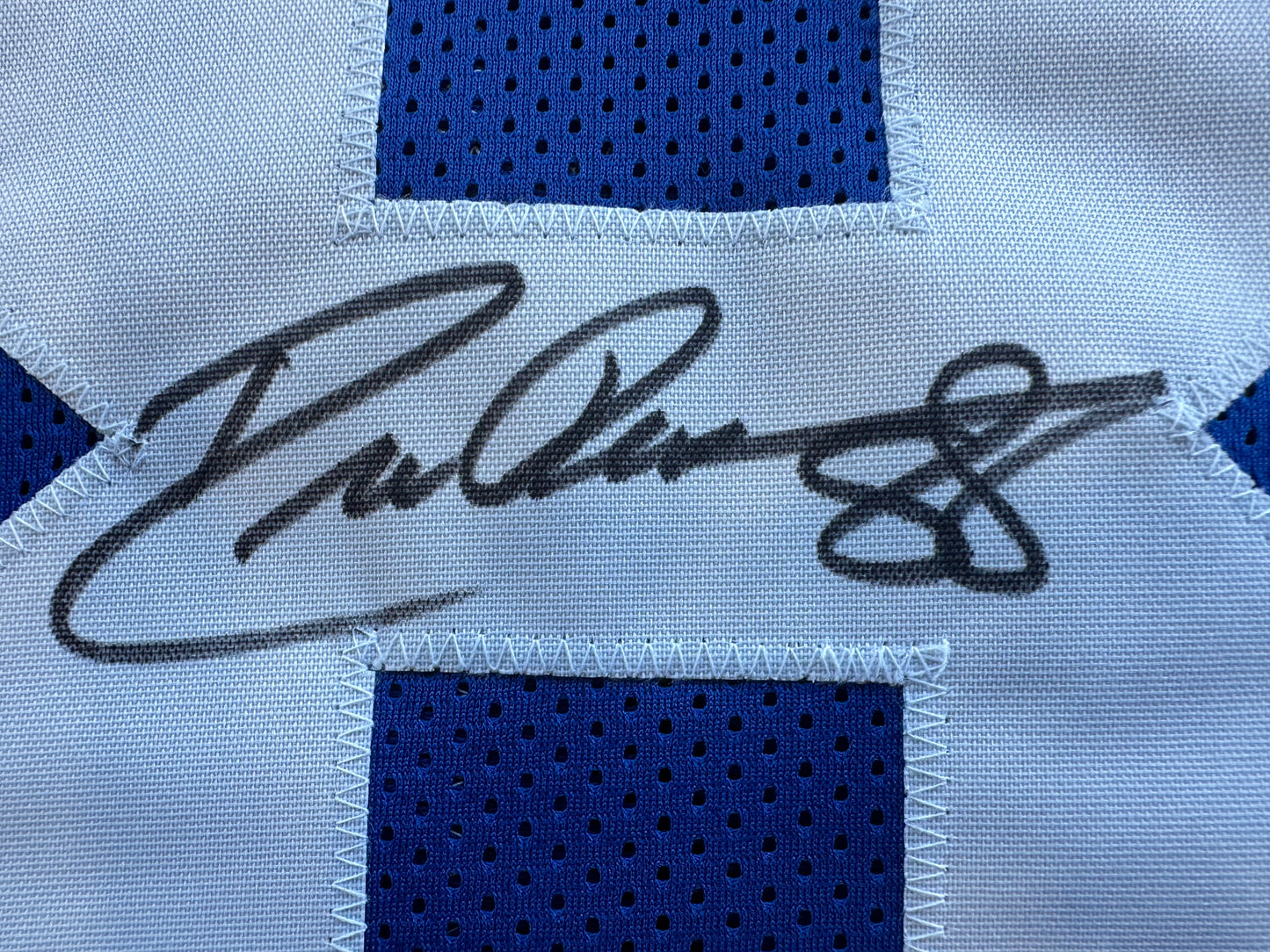 DREW PEARSON DALLAS COWBOYS SIGNED TB JERSEY w/HOF 21 INSCRIPTION 2XL BAS