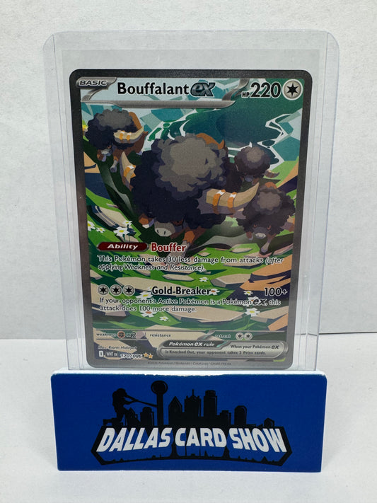 2025 Pokemon - Bouffalant ex SIR - 170/086 White Flare