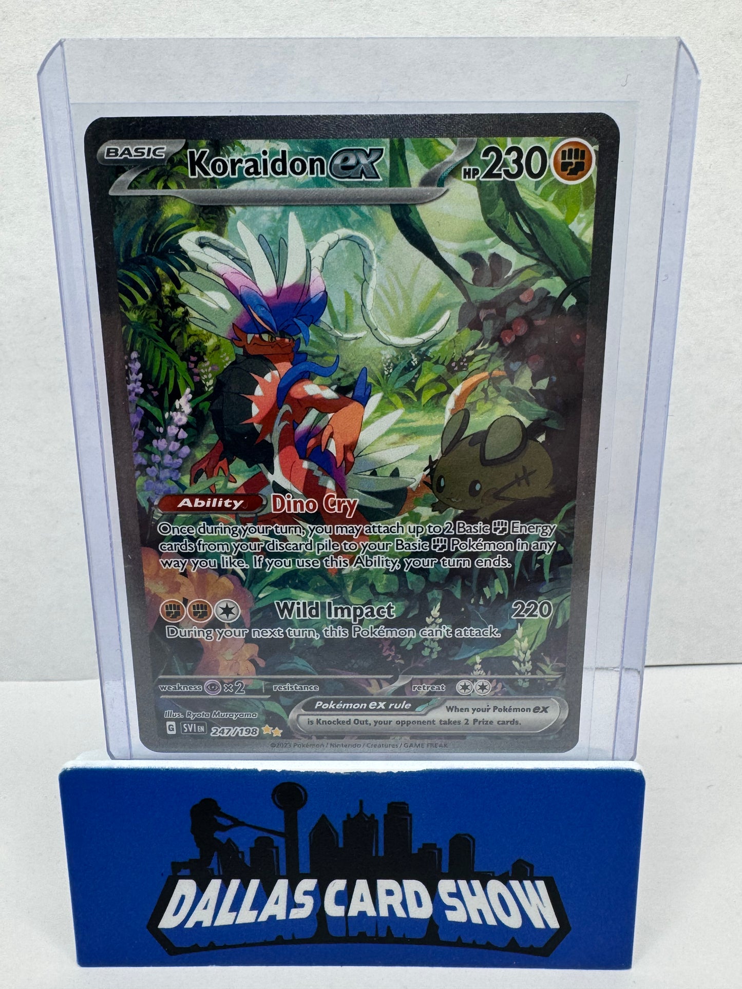 2023 Pokemon - Koraidon ex SIR - 247/198 S&V Base