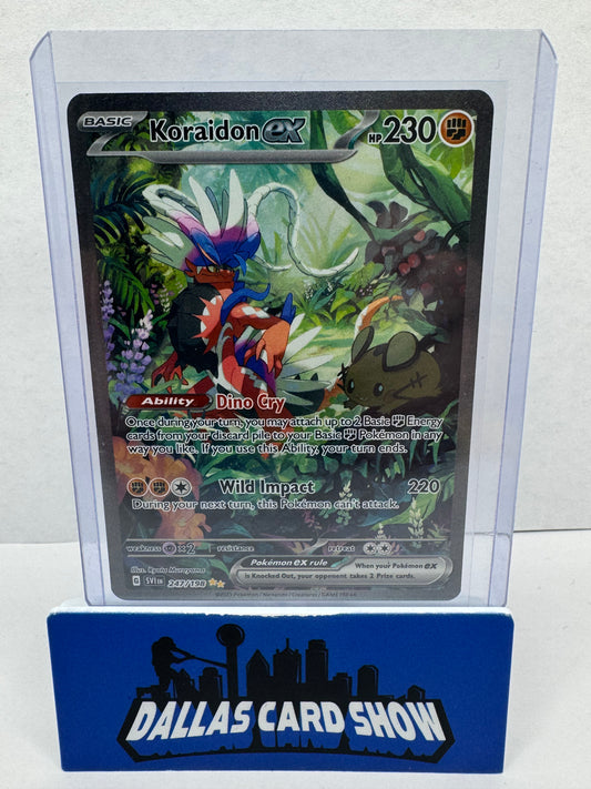 2023 Pokemon - Koraidon ex SIR - 247/198 S&V Base