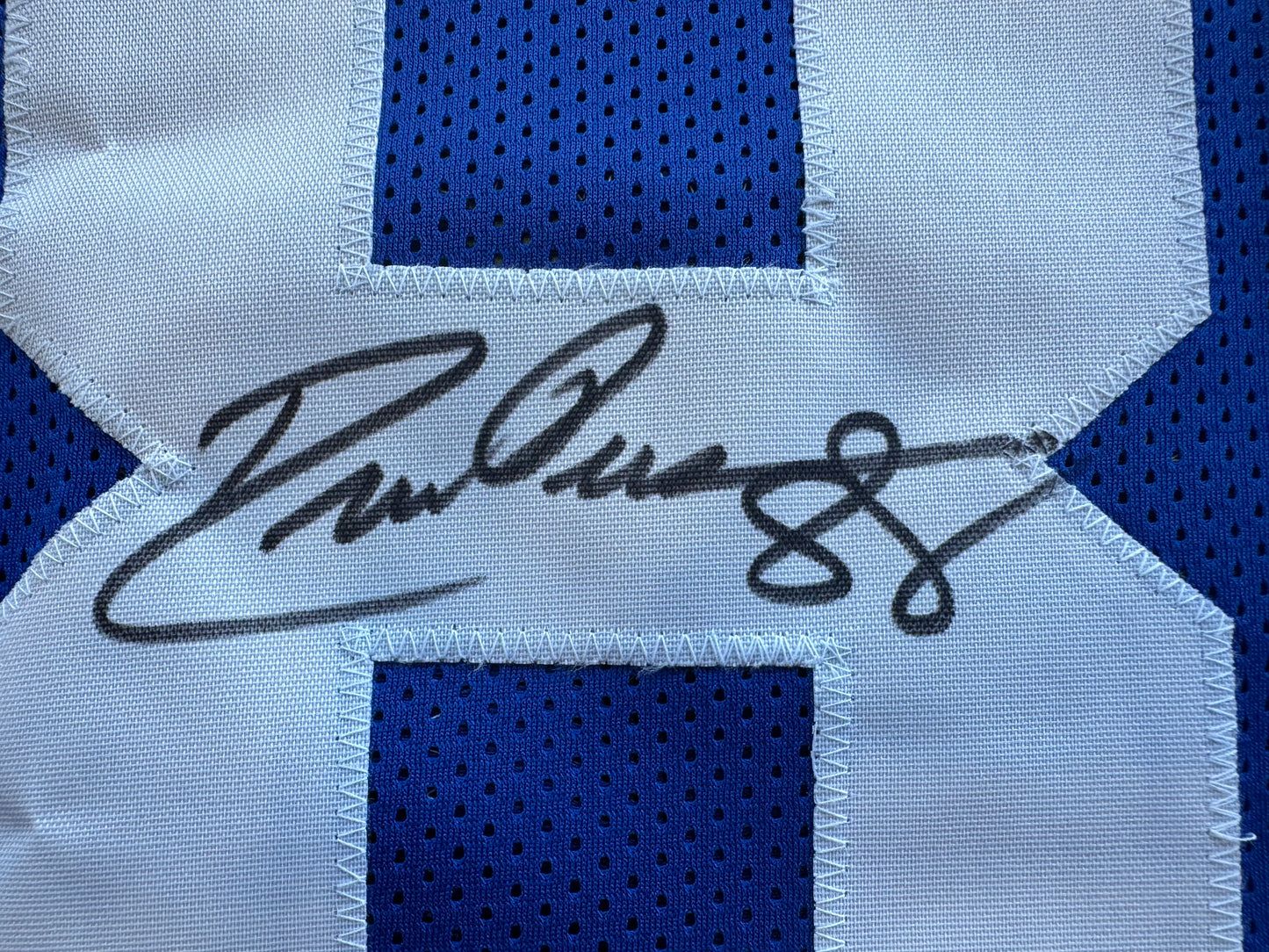 DREW PEARSON DALLAS COWBOYS SIGNED TB JERSEY w/HOF 21 INSCRIPTION 2XL BAS