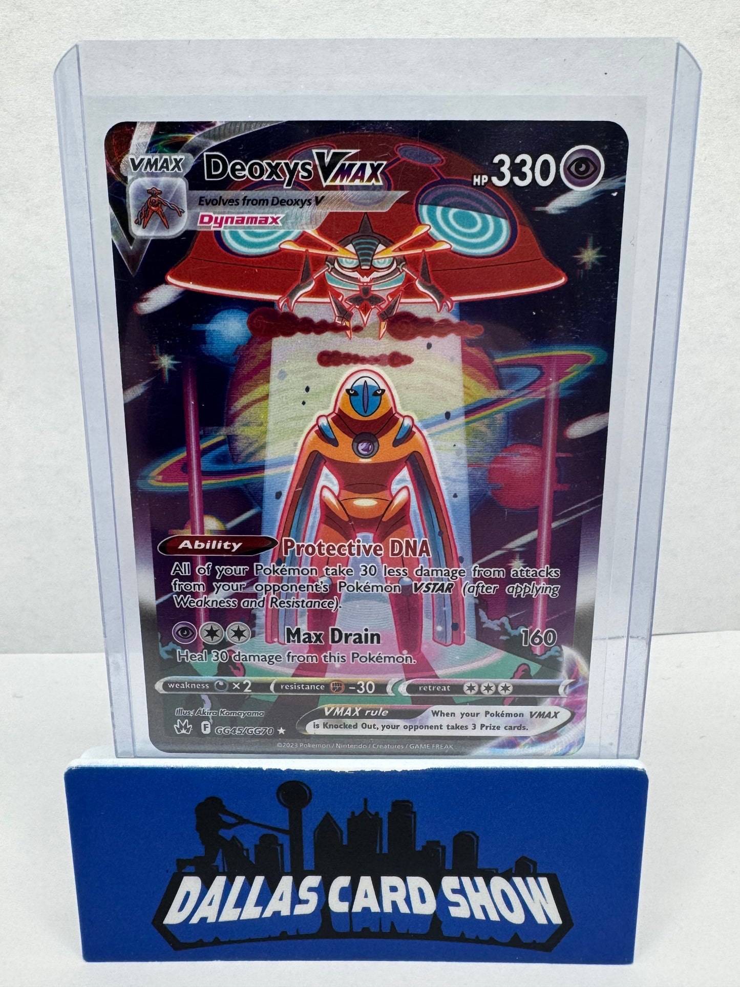 2023 Pokemon - Deoxys VMAX - GG45/GG70 Crown Zenith