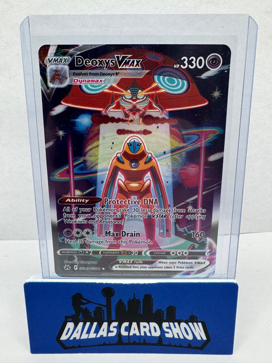 2023 Pokemon - Deoxys VMAX - GG45/GG70 Crown Zenith