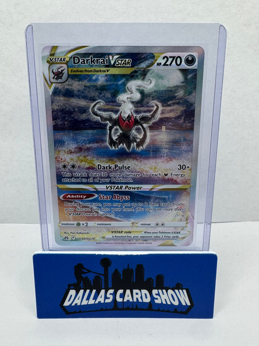 2023 Pokemon - Darkrai VSTAR - GG50/GG70 Crown Zenith