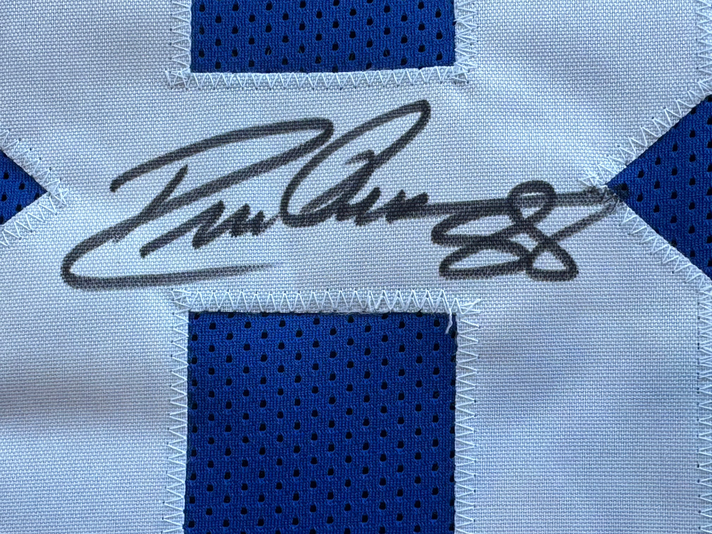 DREW PEARSON DALLAS COWBOYS SIGNED TB JERSEY w/HOF 21 INSCRIPTION 2XL BAS