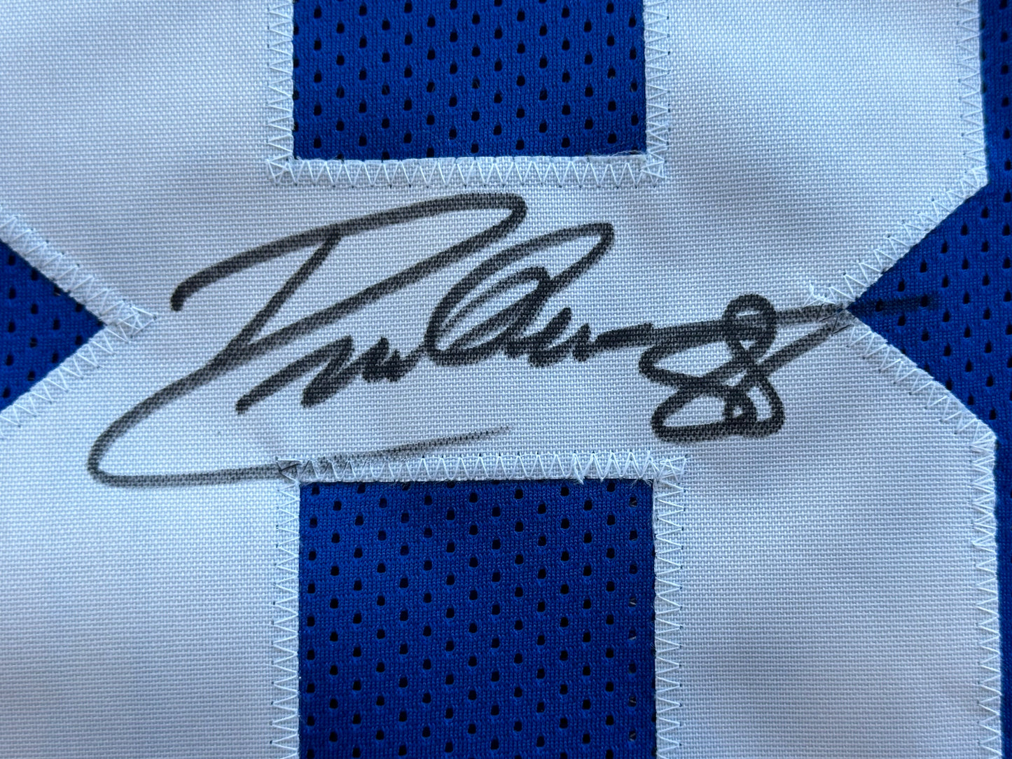 DREW PEARSON DALLAS COWBOYS SIGNED TB JERSEY w/HOF 21 INSCRIPTION 2XL BAS