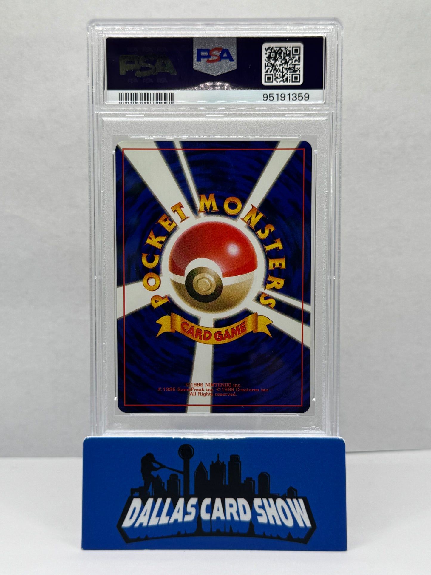 2000 Pokemon - Typhlosion (Holo) SWIRL - No. 157 JAPANESE NEO PSA 10