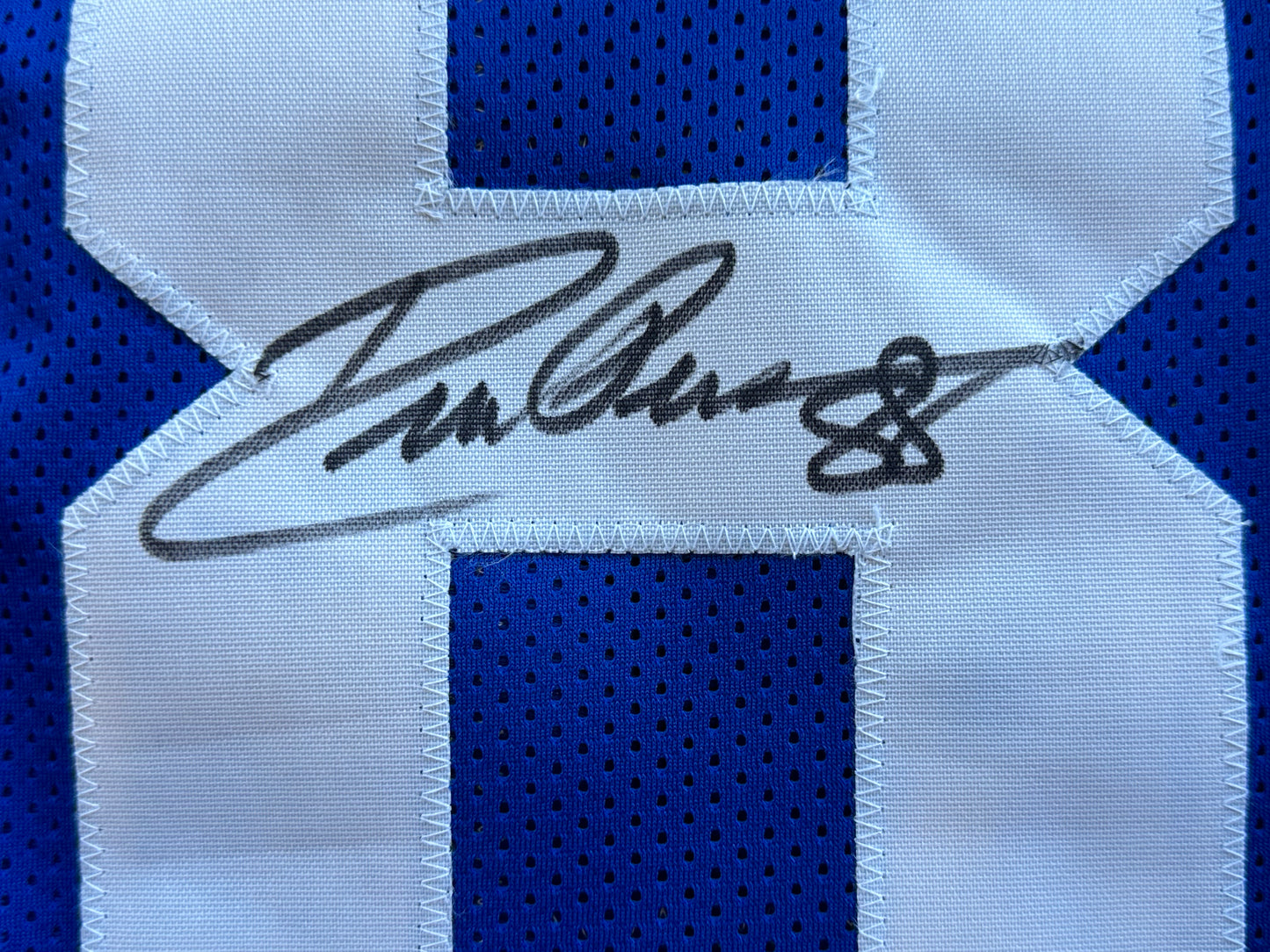 DREW PEARSON DALLAS COWBOYS SIGNED TB JERSEY w/HOF 21 INSCRIPTION 2XL BAS