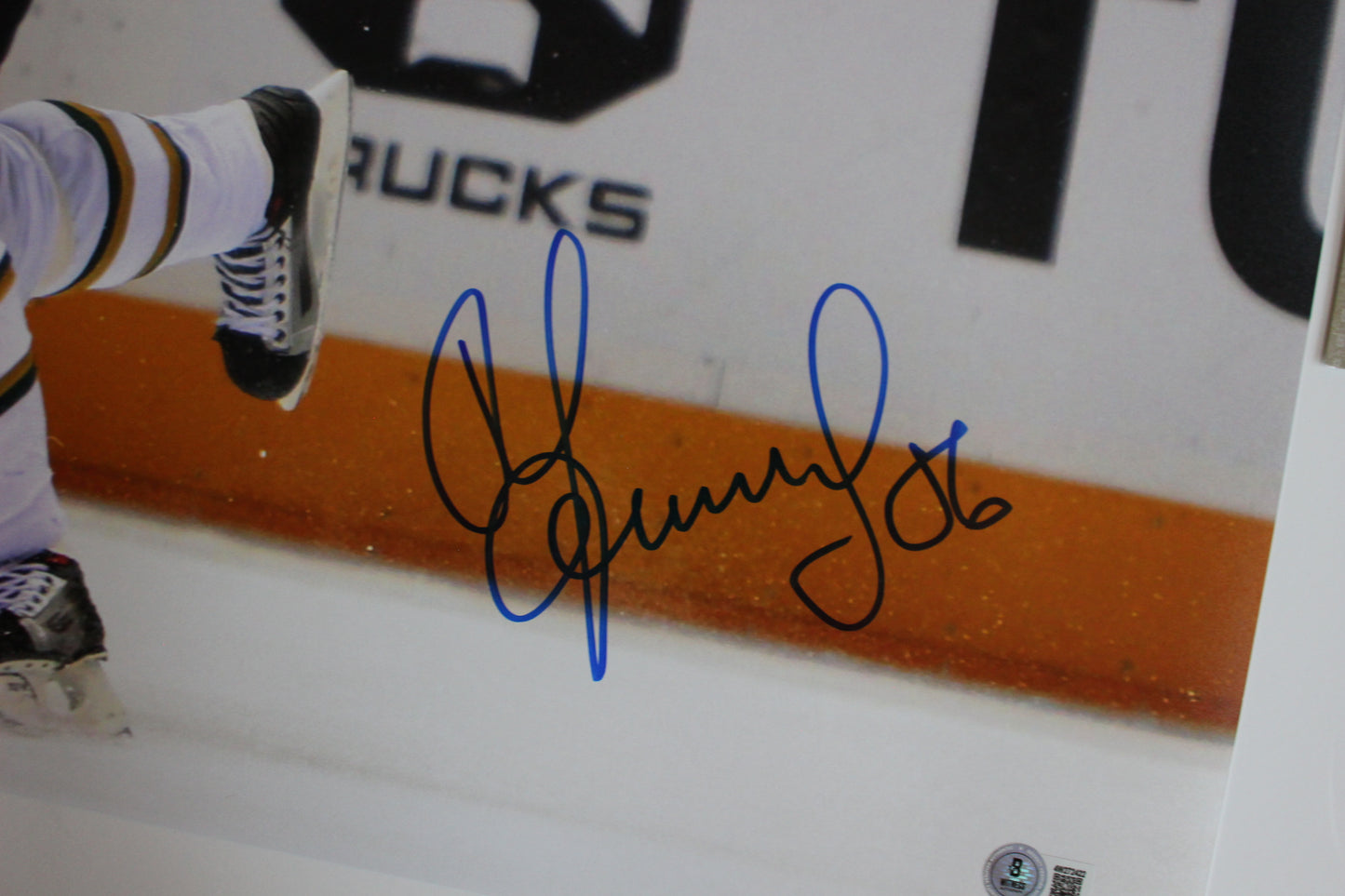 SERGEI ZUBOV DALLAS STARS SIGNED 16x20 PHOTO SlapShot BAS COA