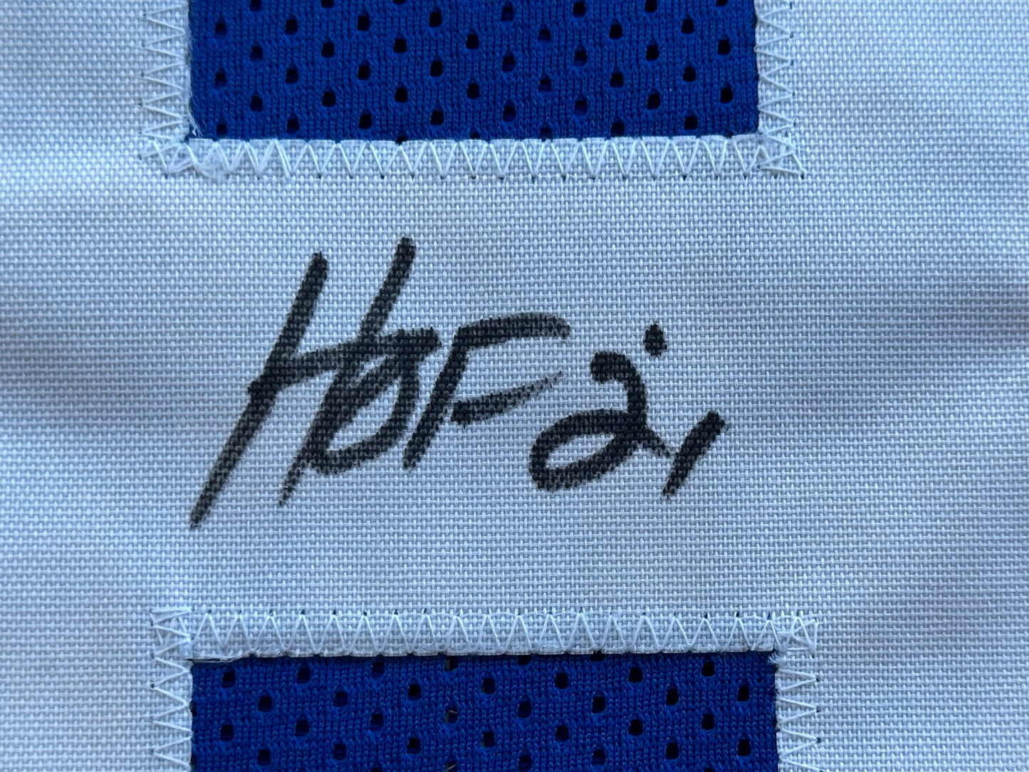 DREW PEARSON DALLAS COWBOYS SIGNED TB JERSEY w/HOF 21 INSCRIPTION 2XL BAS