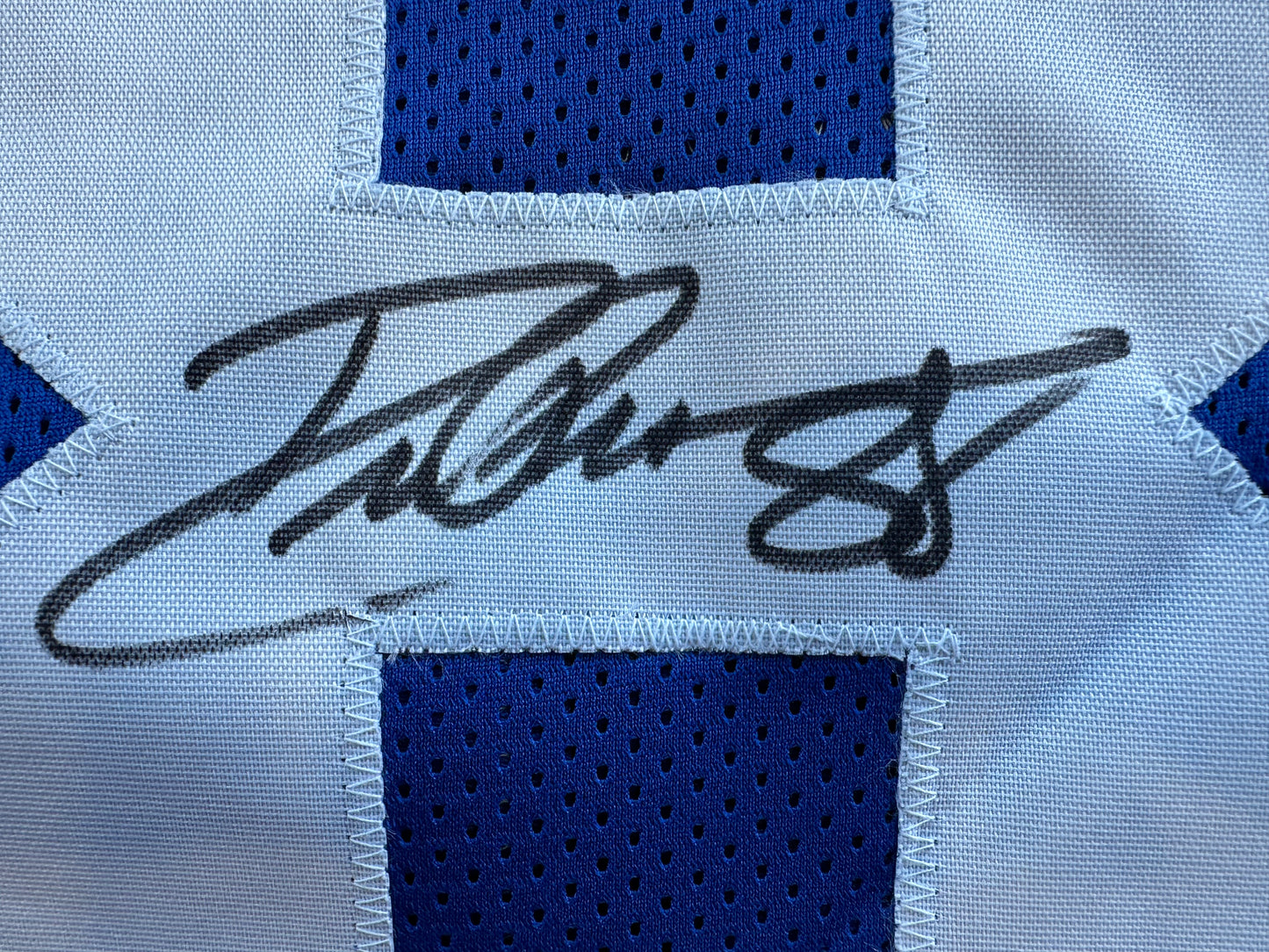 DREW PEARSON DALLAS COWBOYS SIGNED TB JERSEY w/HOF 21 INSCRIPTION XL BAS