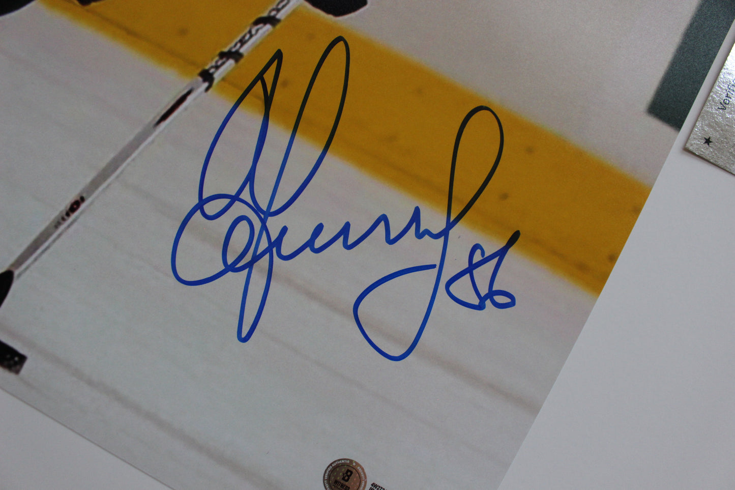 SERGEI ZUBOV DALLAS STARS SIGNED 16x20 PHOTO PuckControl BAS COA