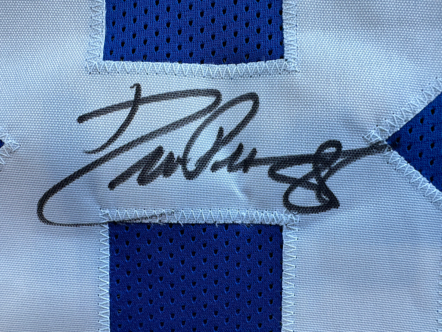 DREW PEARSON DALLAS COWBOYS SIGNED TB JERSEY w/HOF 21 INSCRIPTION XL BAS