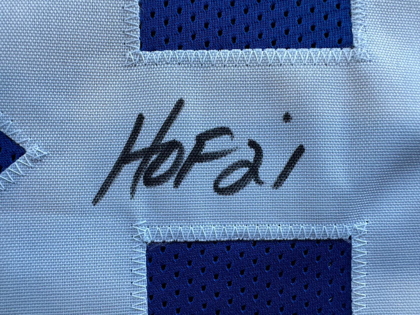 DREW PEARSON DALLAS COWBOYS SIGNED TB JERSEY w/HOF 21 INSCRIPTION XL BAS