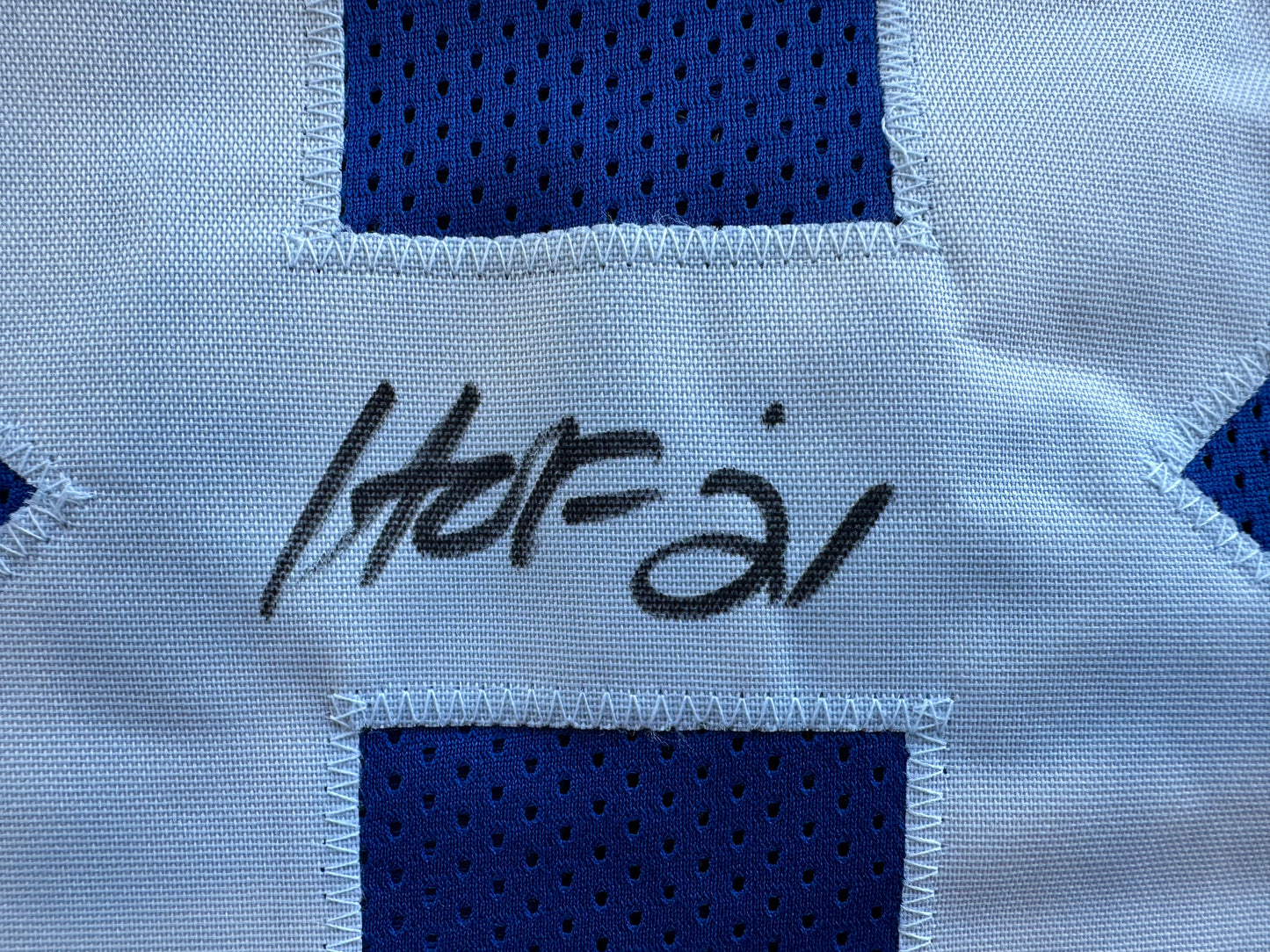 DREW PEARSON DALLAS COWBOYS SIGNED TB JERSEY w/HOF 21 INSCRIPTION XL BAS