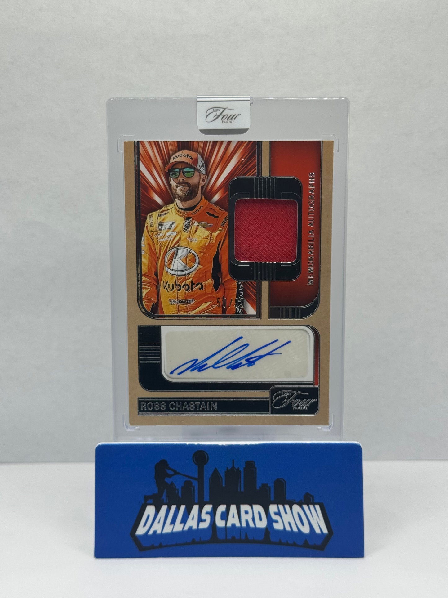 2025 Turn Four Racing Ross Chastain 50/99 Jersey Auto #MA-RST