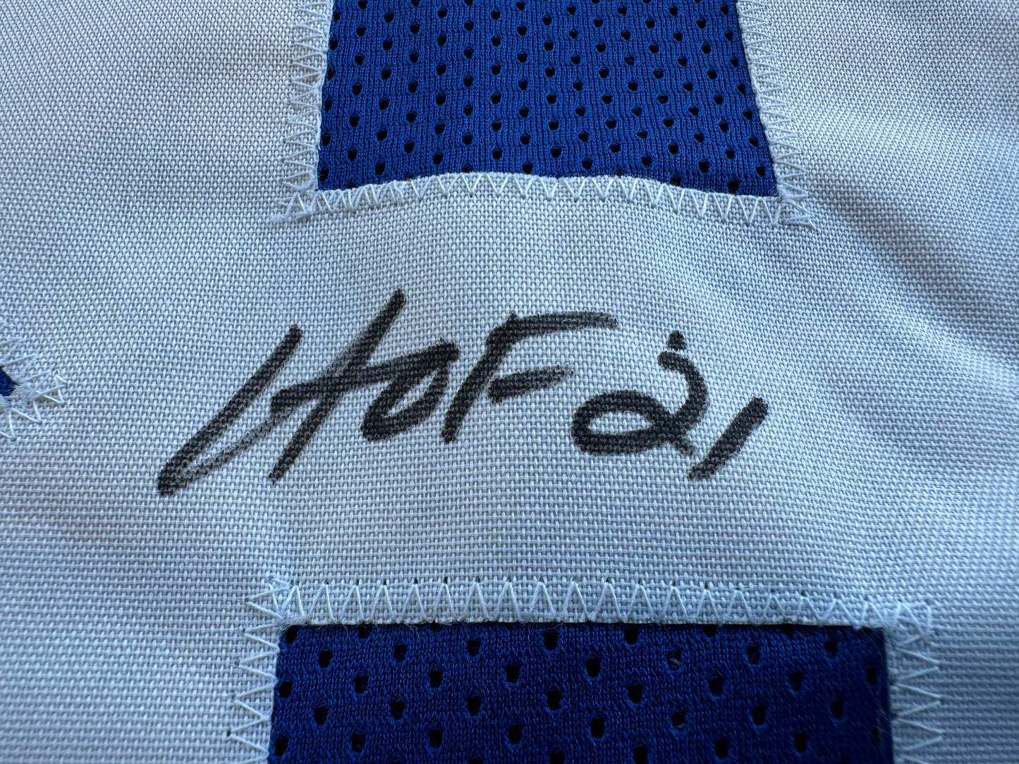 DREW PEARSON DALLAS COWBOYS SIGNED TB JERSEY w/HOF 21 INSCRIPTION XL BAS